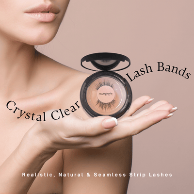 Crystal Clear Lash bands that stay on all day and night - Youthphoria Australia
