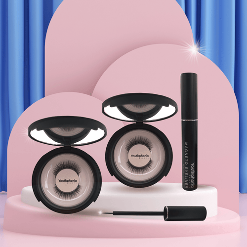 Double Magnetic Eyelashes & Liner Kit