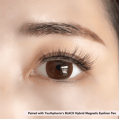 Seamless natural and realistic clear natural false eyelash extensions- Youthphoria Australia