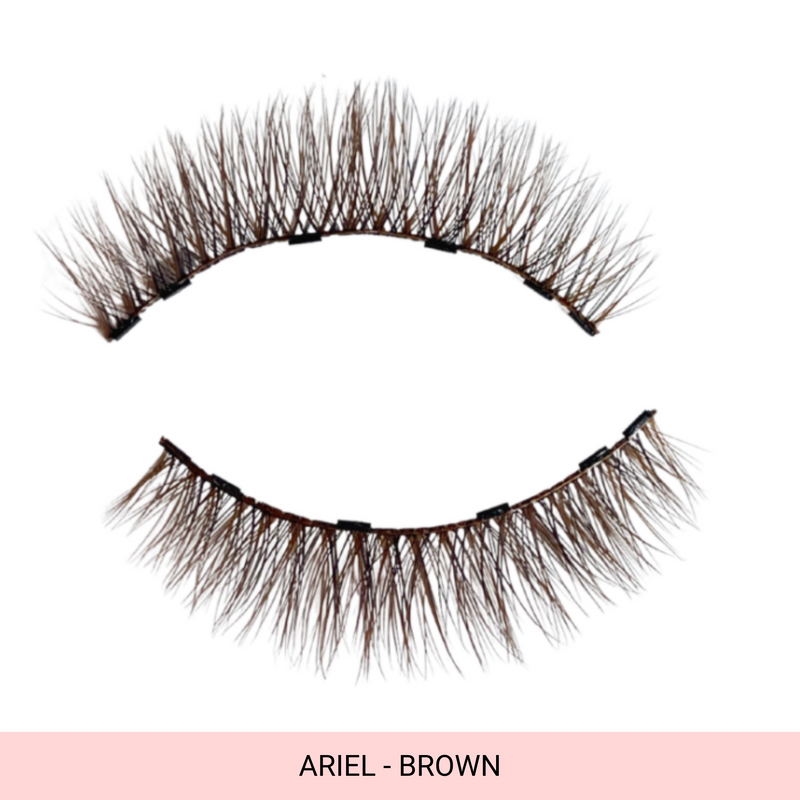 Triple Brown Magnetic Lash Kit