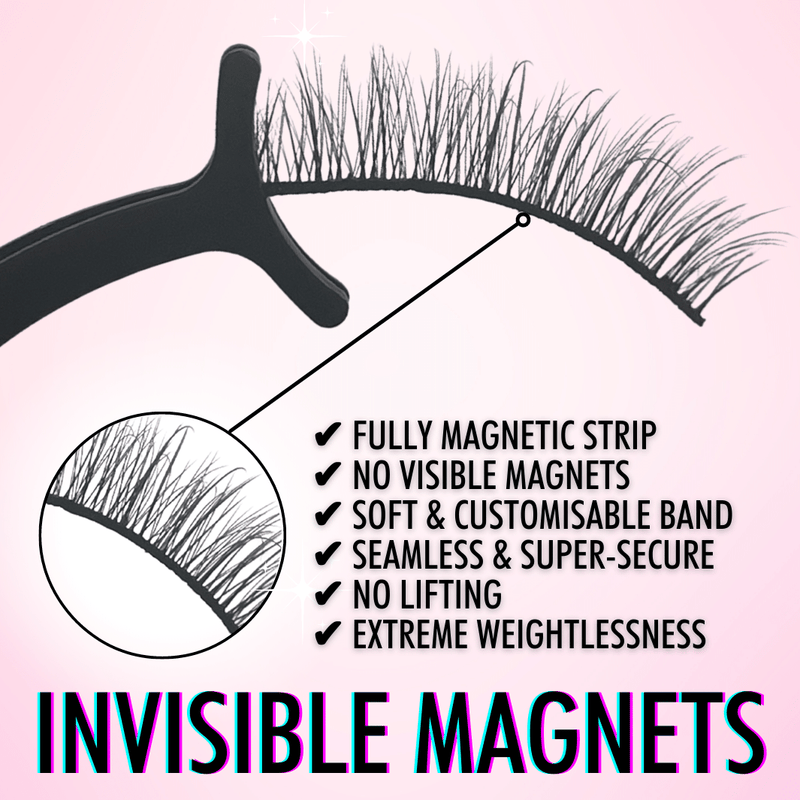 Customisable Invisible Magnetic Eyelashes - Youthphoria Australia