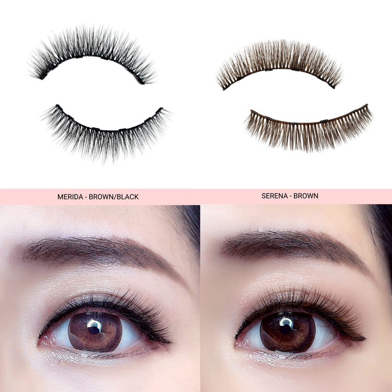 Best brown magnetic eyelashes and brown magnetic eyelashes | Youthphoria Australia